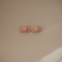 FRIGG Sucette + 0 mois Lucky silicone Cream/Blush - 2 pièces