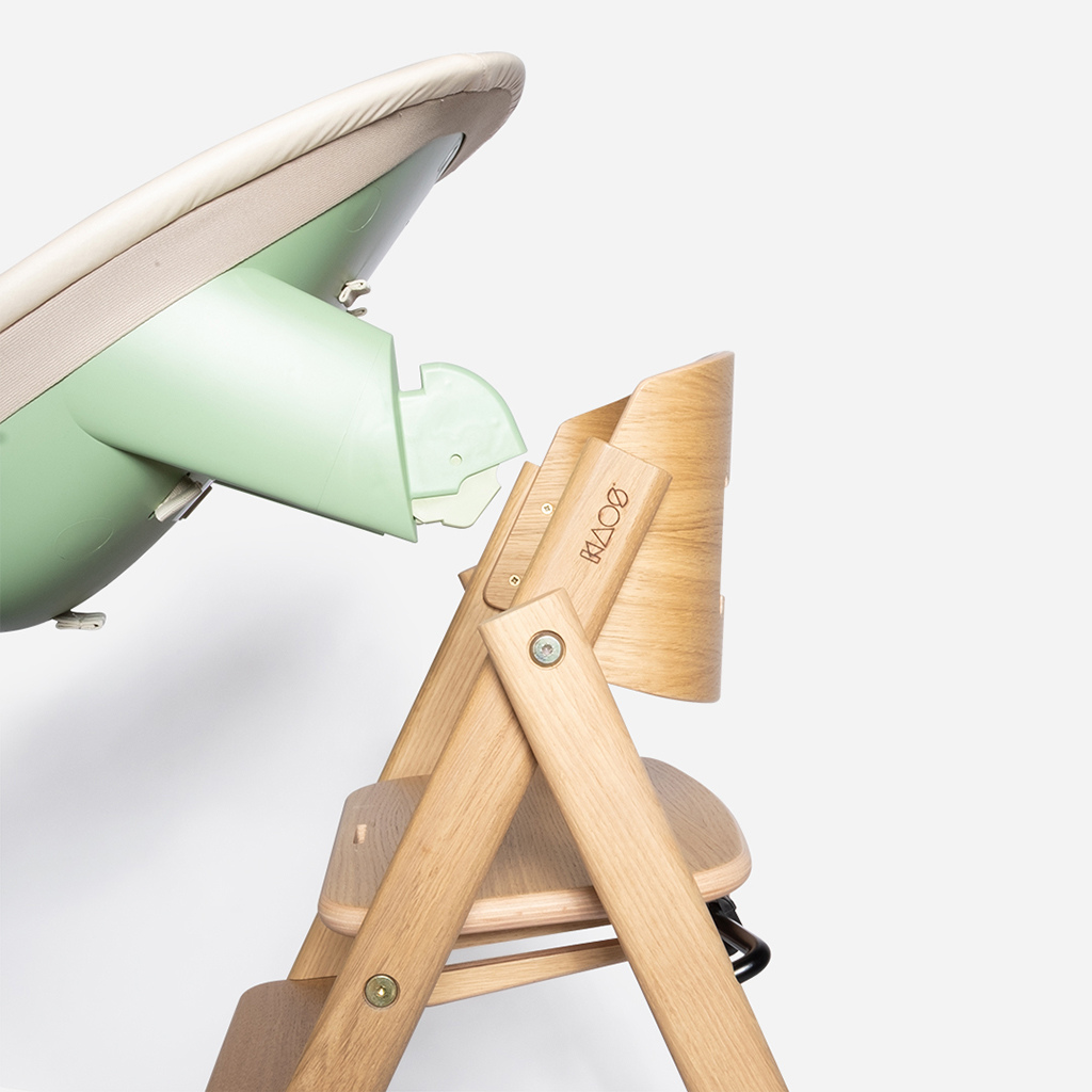 KAOS Siège pour chaise haute Newborn Klapp vert