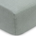 Jollein Hoeslaken Sea Green/Biscuit - 2 Stuks B 60 x L 120 cm