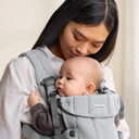 BabyBjörn Porte-bébé ventral Harmony tissé gris clair