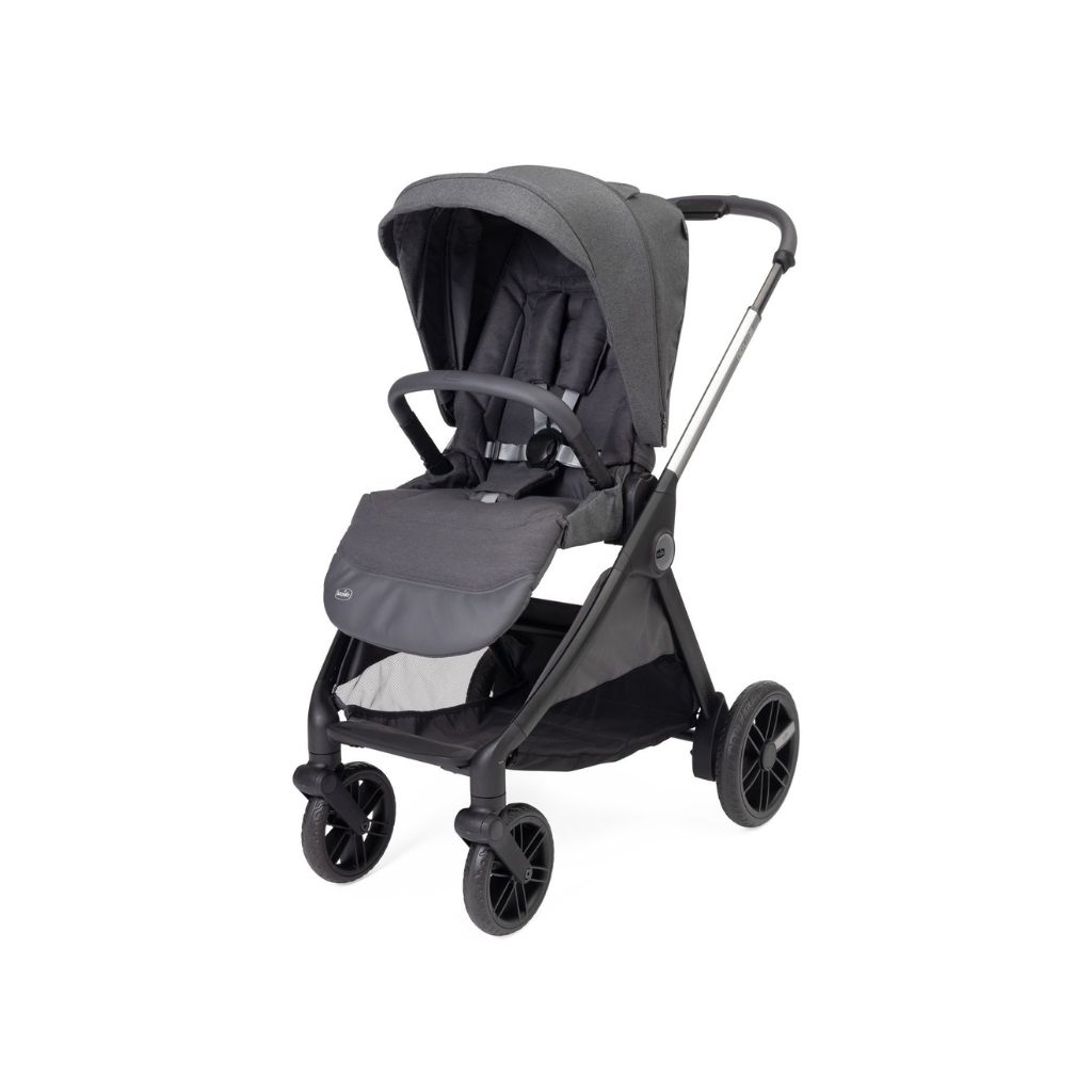 Chicco Kinderwagen Bellagio + draagmand + autostoel Black satin