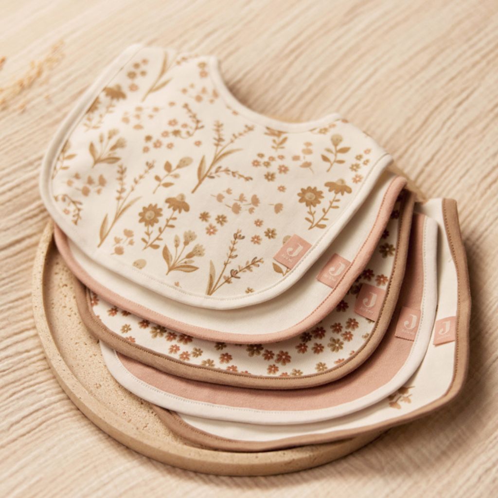 Jollein Slabbetje Bloomy - 5 stuks