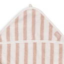 Jollein Cape de bain Stripe Terry Wildrose Lg 75 x L 75 cm
