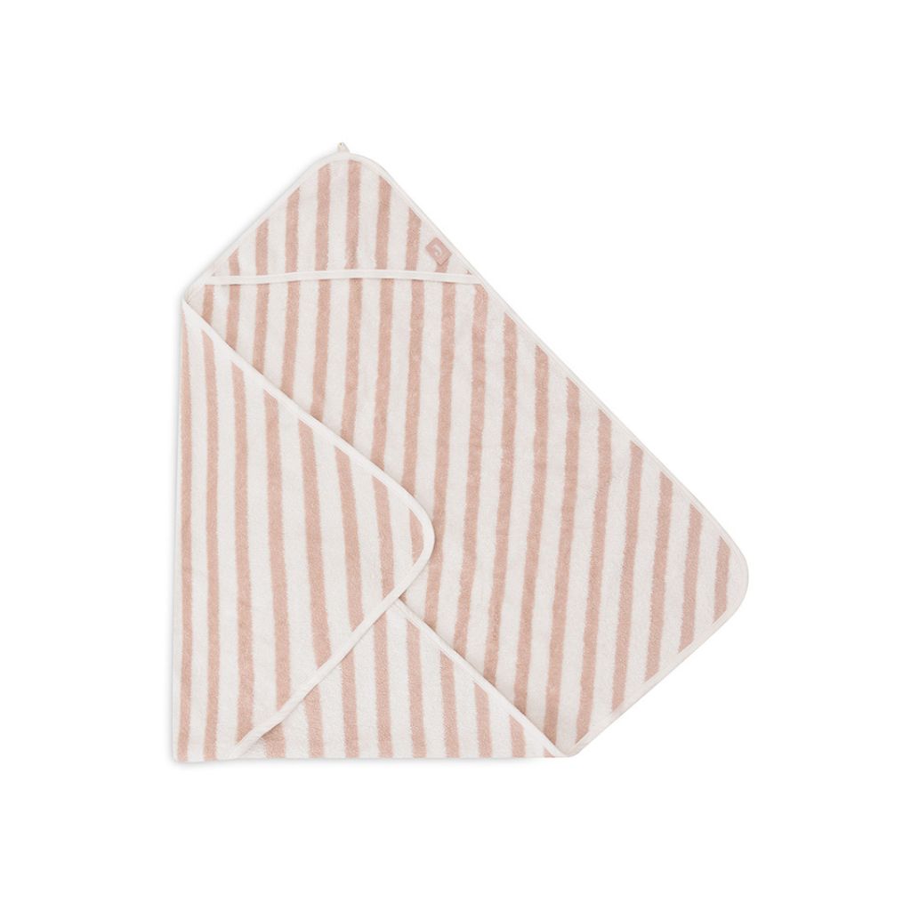 Jollein Cape de bain Stripe Terry Wildrose Lg 75 x L 75 cm