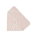 Jollein Cape de bain Stripe Terry Wildrose Lg 75 x L 75 cm