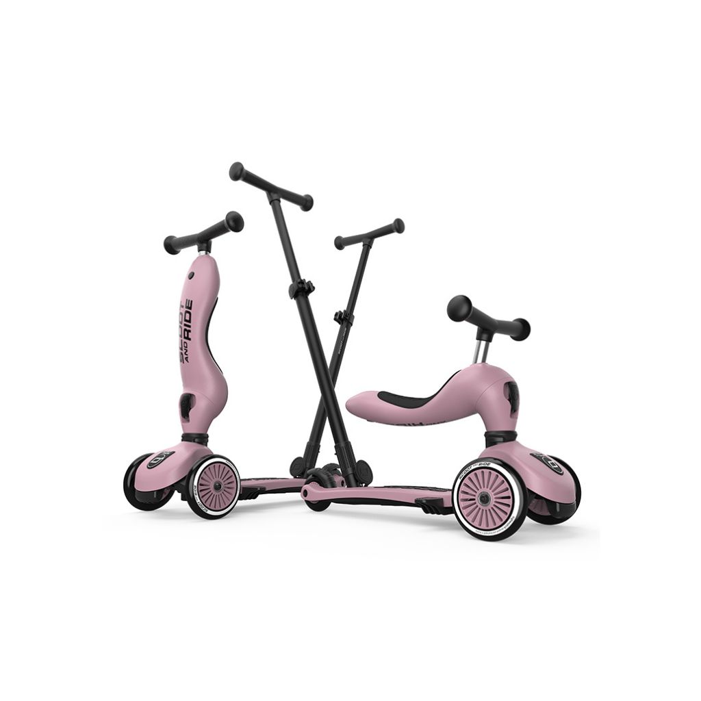 Scoot and Ride Loopfiets Highwaykick 1 Push & Go Wildberry