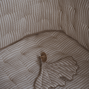 Quax Tapis pour parc Natural Stripes beige