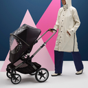 Bugaboo Habillage de pluie Fox 5 High Performance noir/transparent