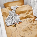 Done by Deer Dekbedovertrek Dreamy Dots katoen Mustard
