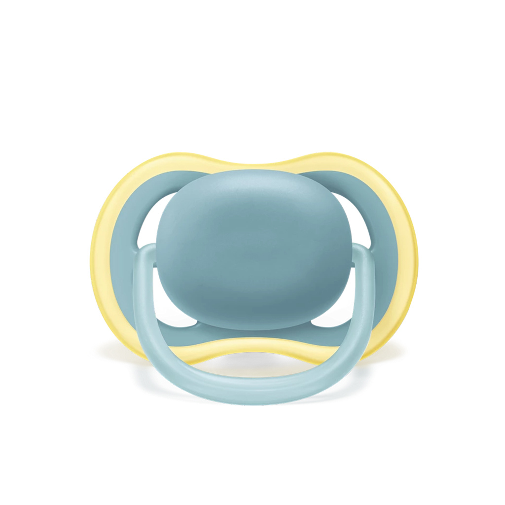 Philips AVENT Sucette + 18 mois Ultra Air gris/bleu clair - 2 pièces