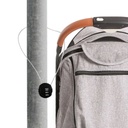 Dooky Antidiefstalslot voor wandelwagen zwart 