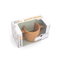 Done by Deer Oefenbeker Silicone Peekaboo Croco 170 ml Mustard