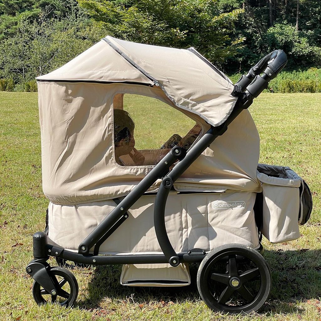 Pronto Zonnescherm XXL voor wandelwagen Sand Beige