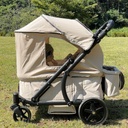 Pronto Zonnescherm XXL voor wandelwagen Sand Beige