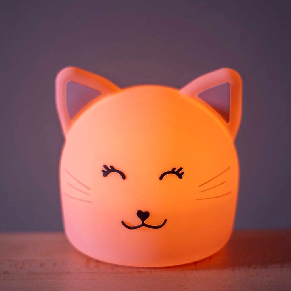 Trixie Nachtlampje Mrs. Cat roze