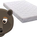 ABZ Matras voor babybed Bruine Beer stevig B 70 x L 140 cm