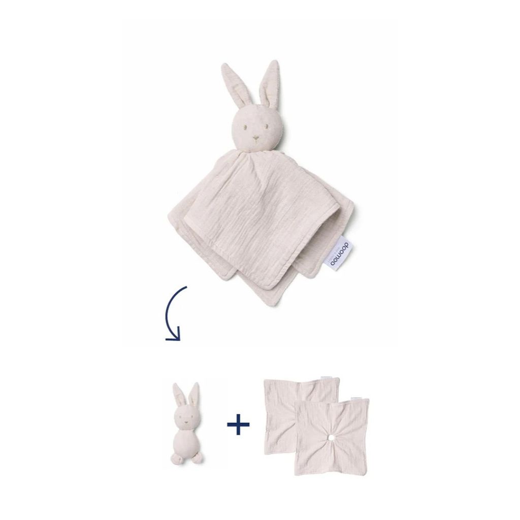 doomoo Doudou You and Me Almond 24 cm