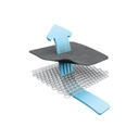 AeroMoov Antitranspiratiematje Air Layer groep 0+ antraciet