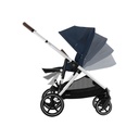 Cybex 2-in-1 Kinderwagen Gazelle S Silver/Ocean Blue
