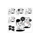 Alecto Activiteitenspeeltje Baby HeeHee button