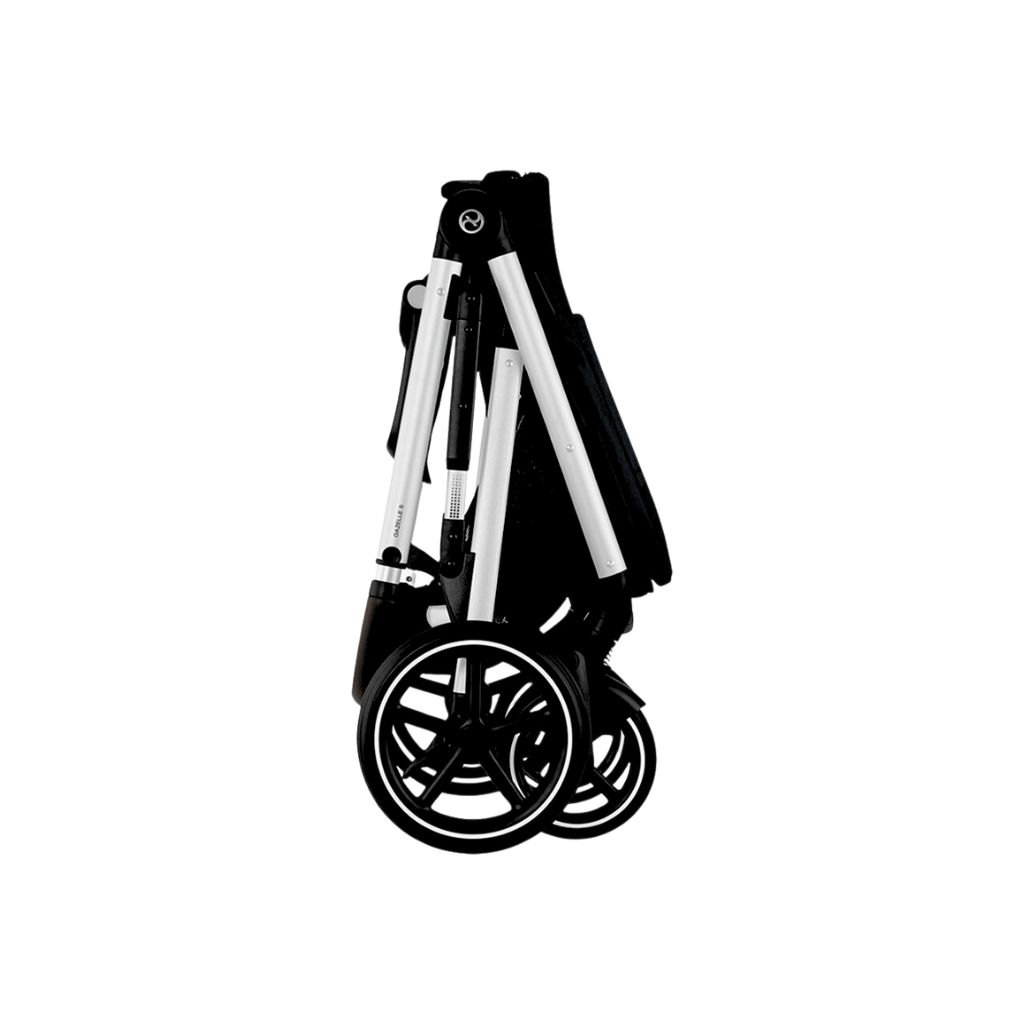 Cybex 3-in-1 Kinderwagen + extra zitje Gazelle S Silver/Ocean Blue