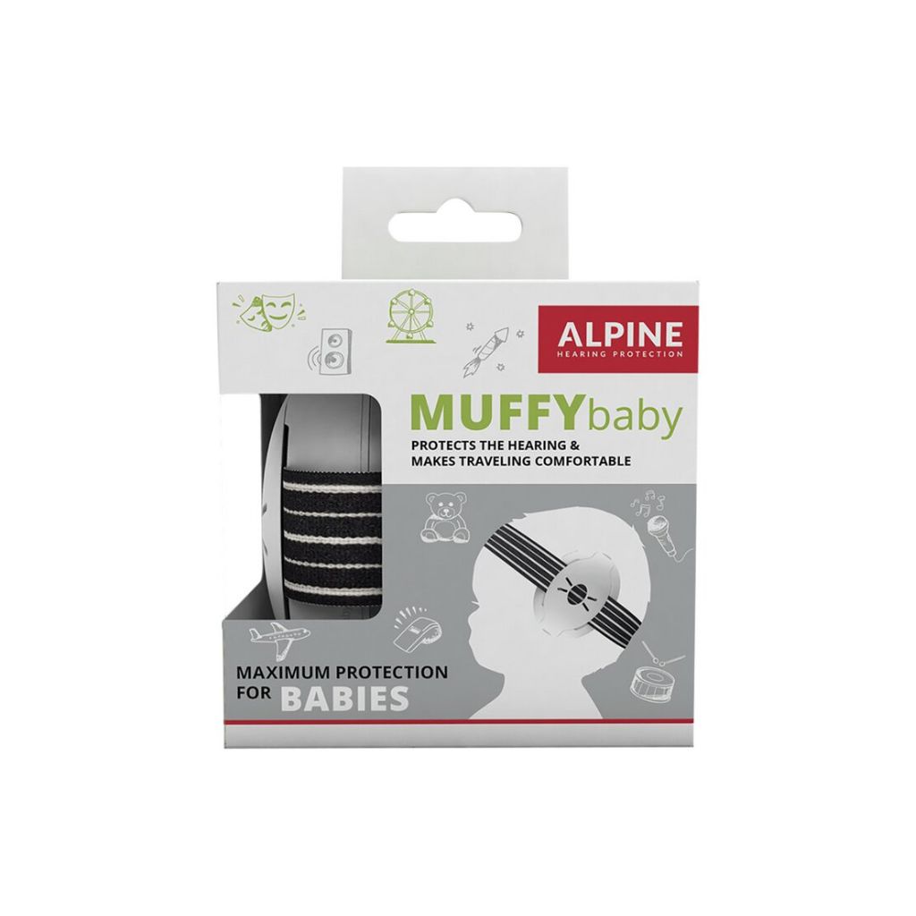 Alpine Oorbeschermers Muffy Baby black