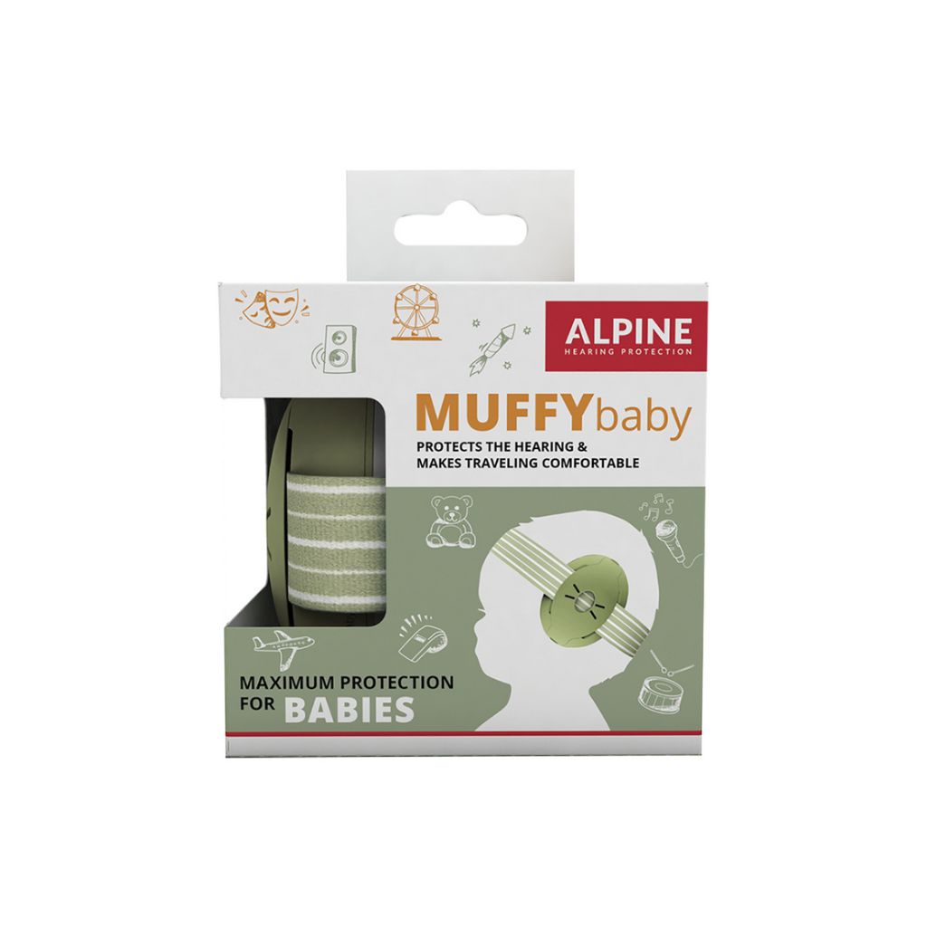 Alpine Oorbeschermers Muffy Baby Green