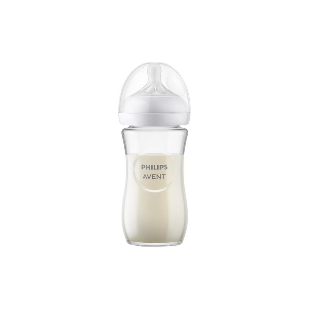 Philips AVENT Glazen zuigfles Natural Response transparant 240 ml