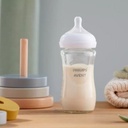 Philips AVENT Glazen zuigfles Natural Response transparant 240 ml - 2 stuks