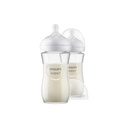 Philips AVENT Glazen zuigfles Natural Response transparant 240 ml - 2 stuks