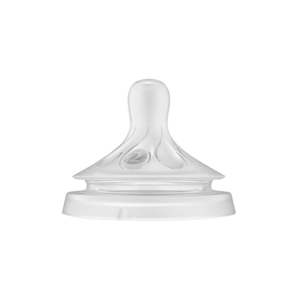 Philips AVENT Speen Natural Response langzame melktoevoer - 2 stuks