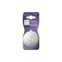 Philips AVENT Speen Natural Response langzame melktoevoer - 2 stuks