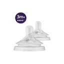 Philips AVENT Speen Natural Response snelle melktoevoer - 2 stuks
