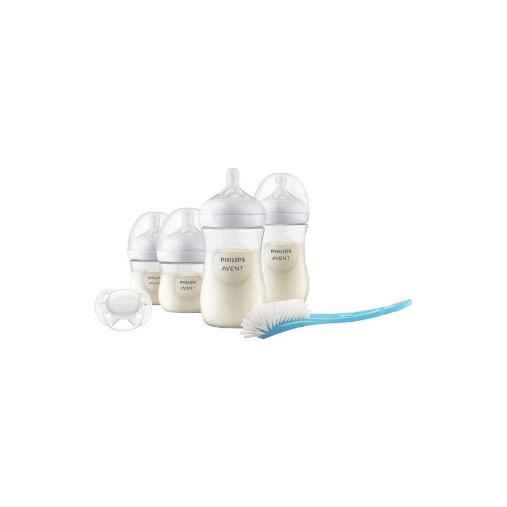 Philips AVENT Starterset Natural Response transparant- 4 stuks