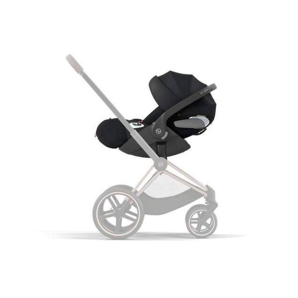 Cybex Draagbare autostoel Cloud T Plus Groep 0+ i-Size Sepia Black
