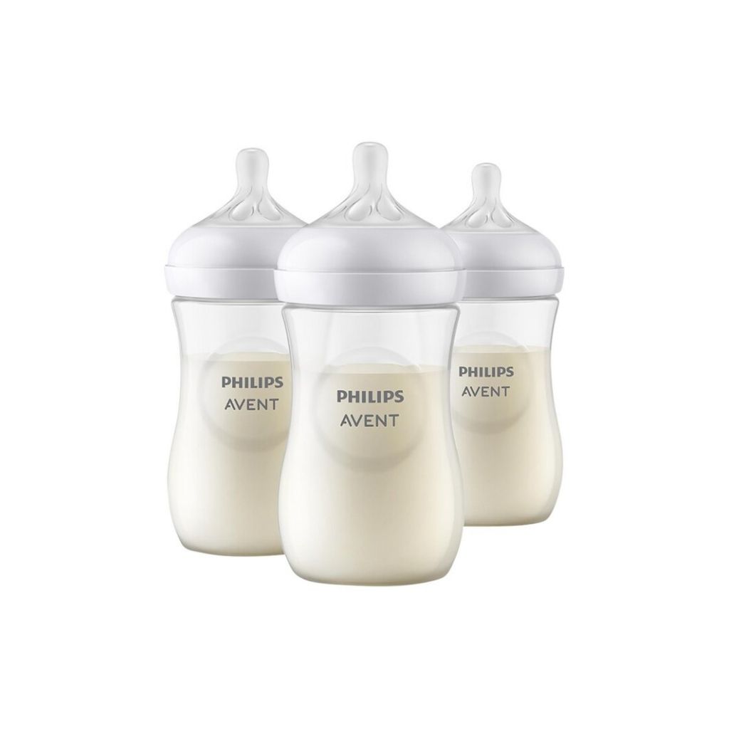 Philips AVENT Zuigfles Natural Response transparant 260 ml - 3 stuks