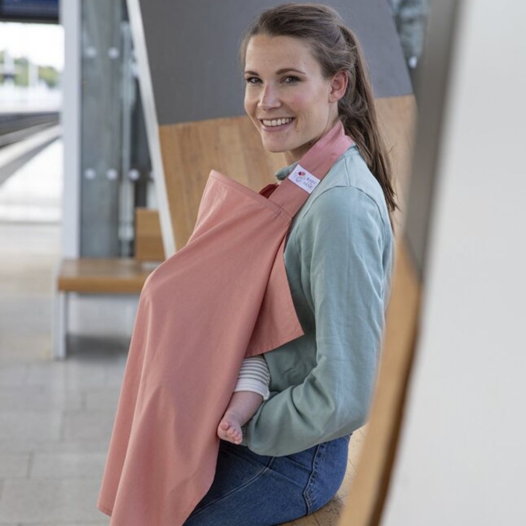 Baby on the Move Borstvoedingsdoek/-sjaal Nursing Cocoon  Epic Pink
