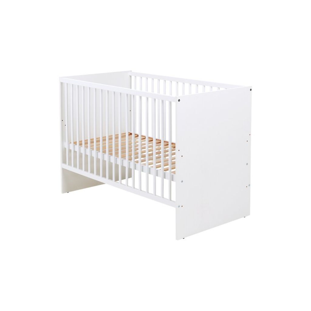 Amal II Babybed Paula wit
 L 120 x B 60 cm