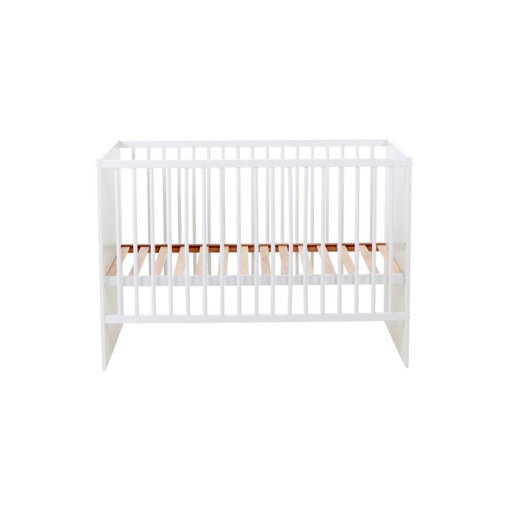 Amal II Babybed Paula wit
 L 120 x B 60 cm