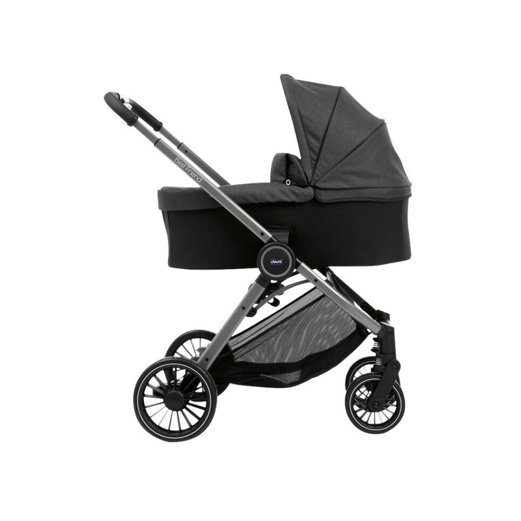 Chicco 5-in-1 Kinderwagen Trio Best Friend Pro Comfort i-Size Pirate Black
