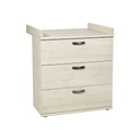 Neyt 2-delige babykamer (meegroeibed + commode) Olivia