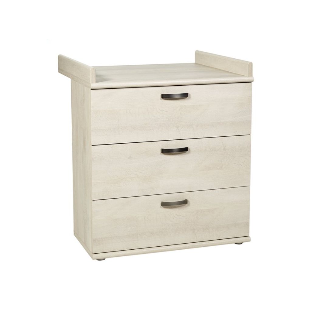 Neyt 3-delige babykamer (meegroeibed + commode + kast met 2 deuren) Olivia