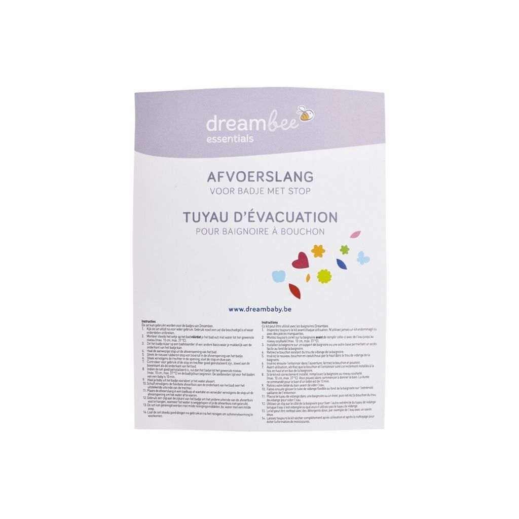 Dreambee Afvoerslang voor badje + dop