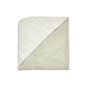Dreambee Badcape Essentials licht grijsgroen