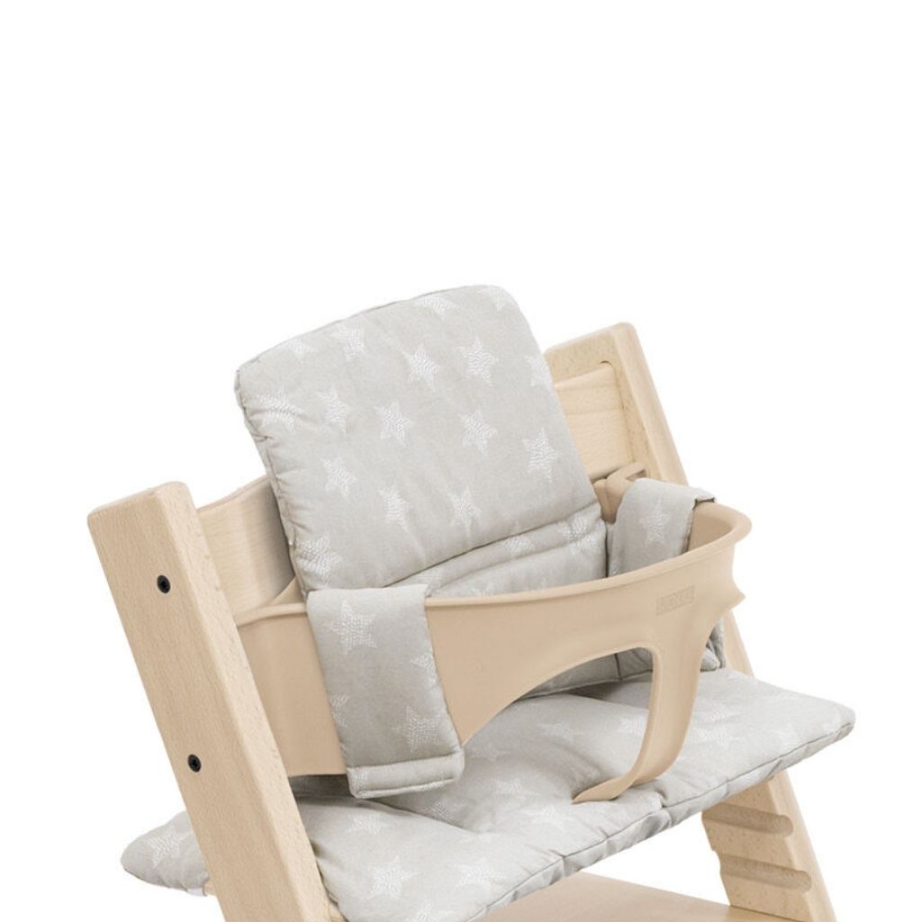 Stokke® Verkleinkussen voor eetstoel Tripp Trapp® Classic Star Silver