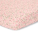 Little Dutch Hoeslaken Fairy Floral roze biokatoen B 60 x L 120 cm
