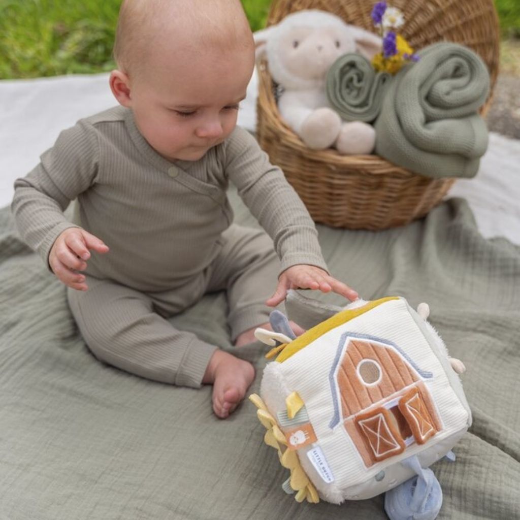 Little Dutch Activiteitenspeeltje Little Farm kubus