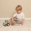 Little Dutch Activiteitenspeeltje Tractor met trailer Little Farm