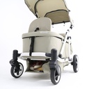 Pronto Stroller + accessoires met GRATIS bekerhouder + opberghoes Sand Beige