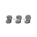 Cybex Siège-auto Pallas G2 i-Size Groupe 1/2/3 Stone Grey
